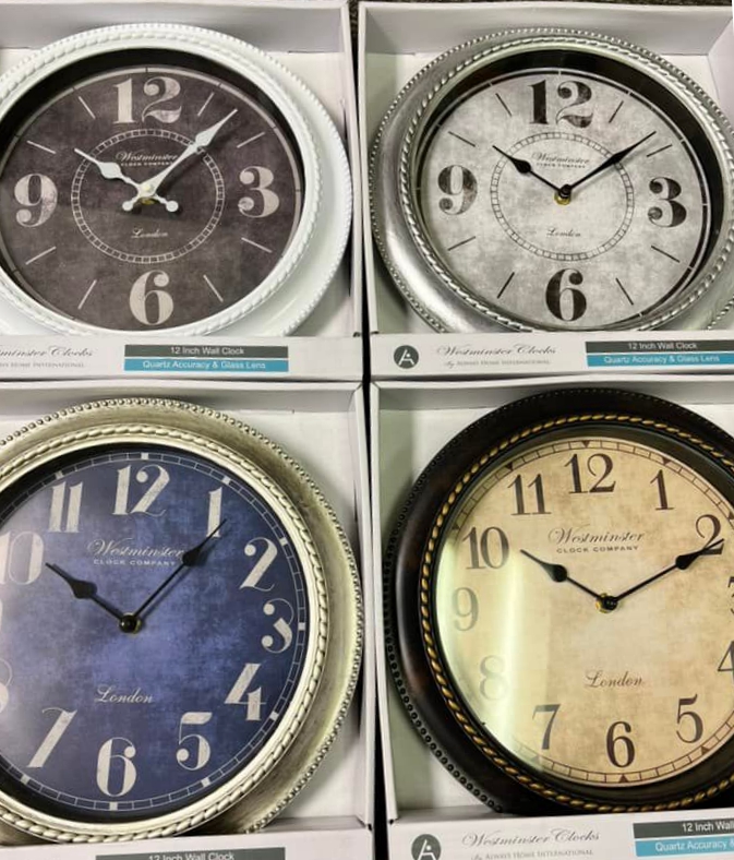 47029 - 12 inch Wall Clock USA