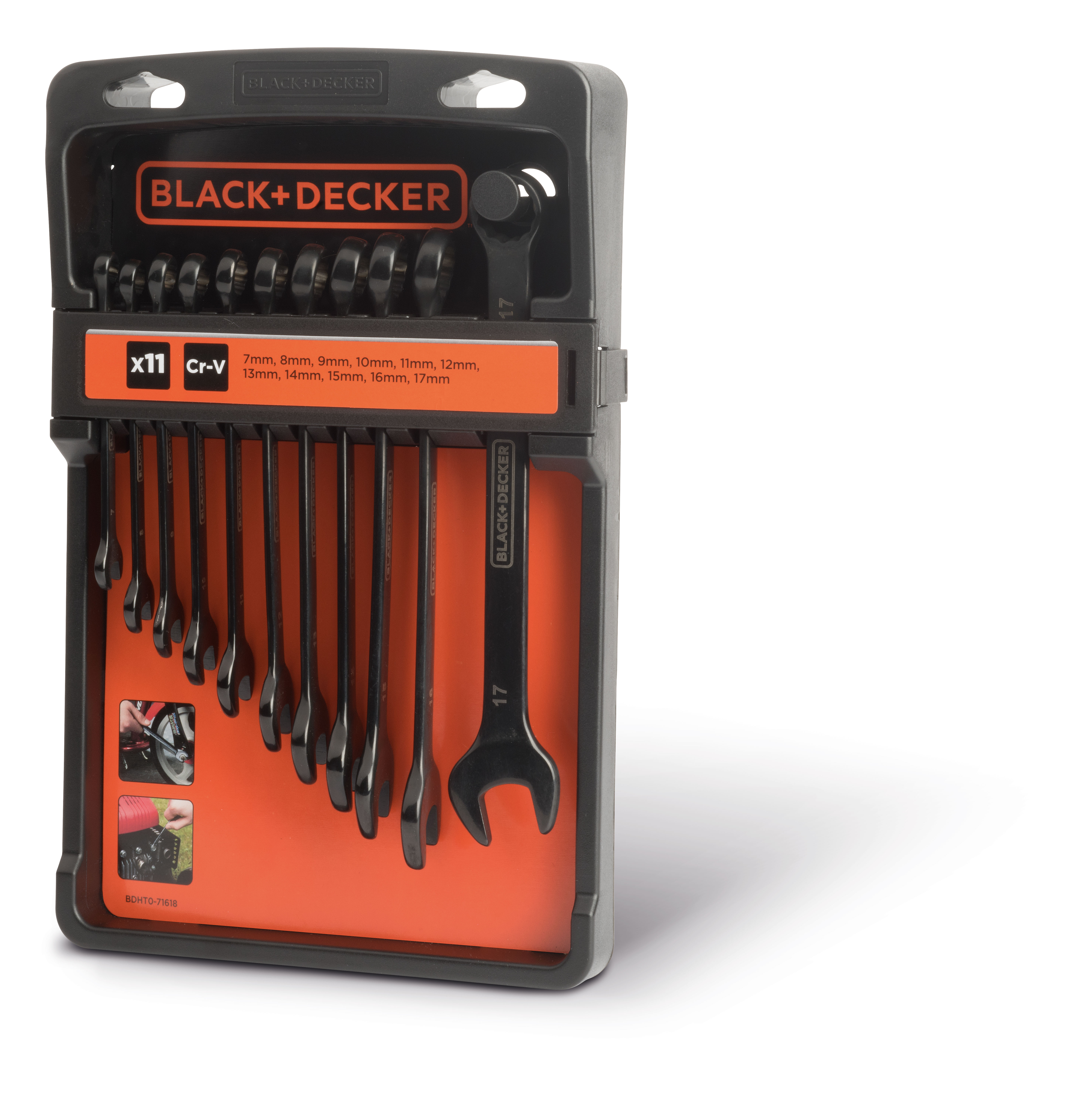 47137 - Black & Decker BDHT0-71618 Combination Wrench Set Europe