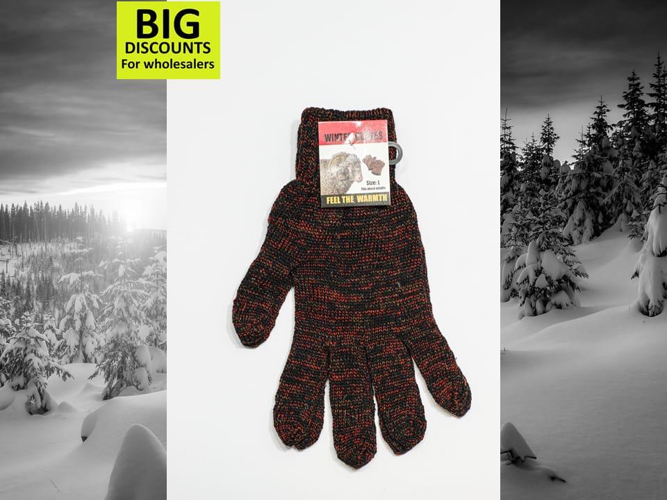 47158 - Assorted Adults Winter Gloves USA