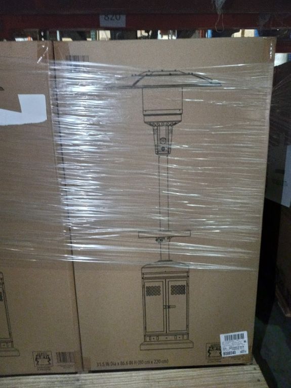 50846 - Member's Mark Bronze Patio Heater with LED Table USA